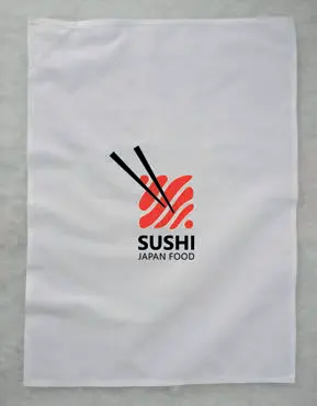 200 g/m² twill cotton kitchen towel