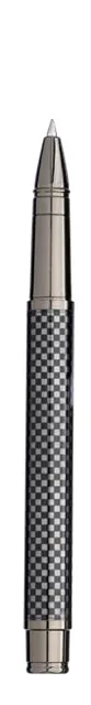 Burnished metal pen