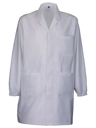 Work coat in cotton and polyester 145 g/m²