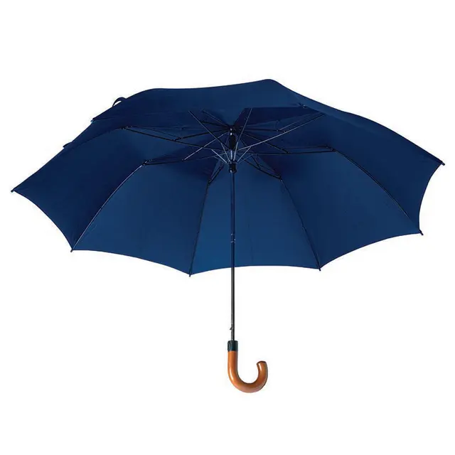 190T polyester folding umbrella with automatic opening, matching case