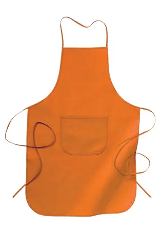 Long non-woven kitchen apron