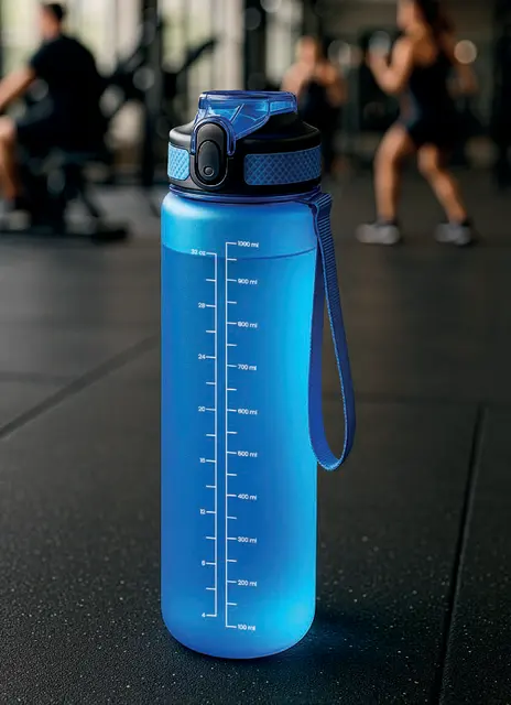 1L transparent PETG bottle