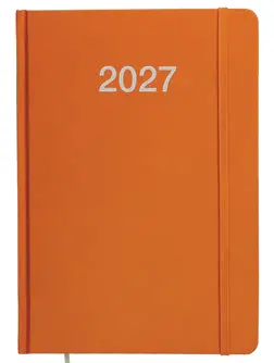 Daily planner 2027. Hard cover in laminated