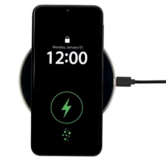 Plastic wireless charging base