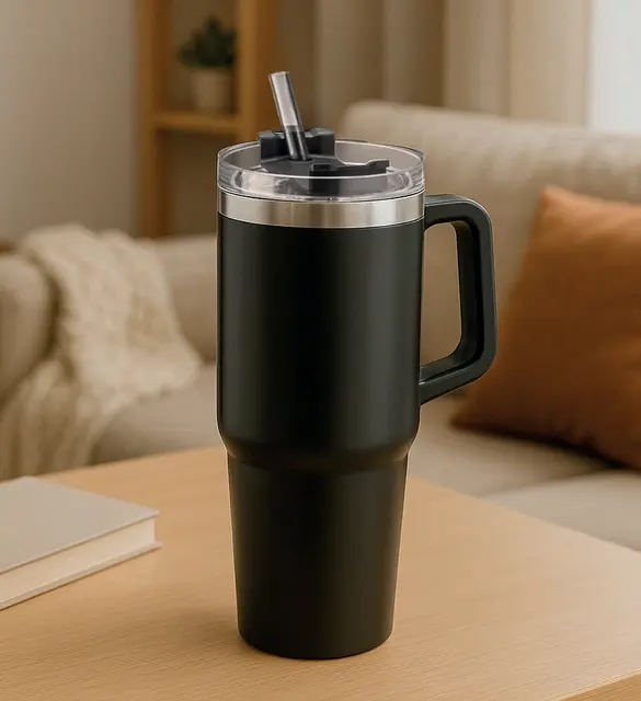 900ml stainless steel thermal travel mug