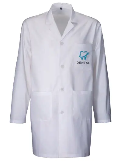 Work coat in cotton and polyester 145 g/m²