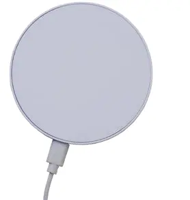 Wireless charging base made of recycled ABS