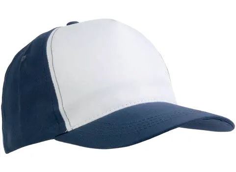 120gsm polyester, 5-panel baseball cap