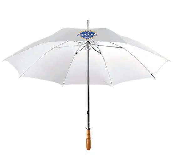 Manual opening golf umbrella in 190T polyester